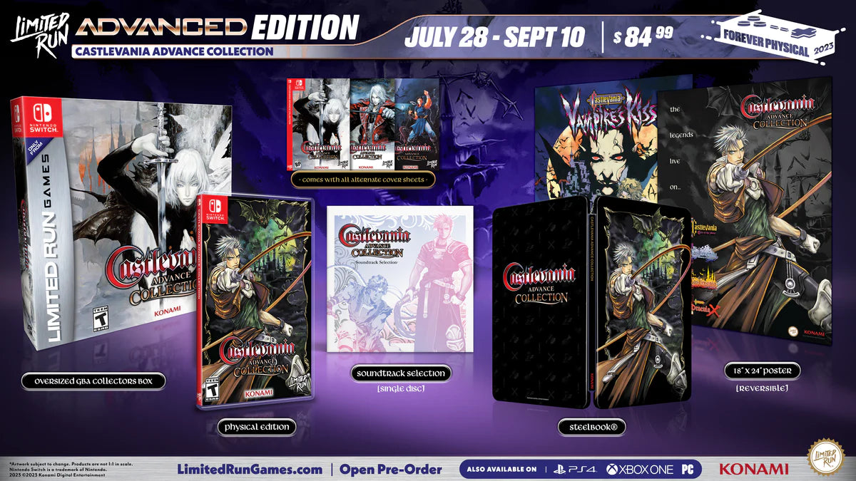 Castlevania Advance Collection DELUXE EDITION - Nintendo