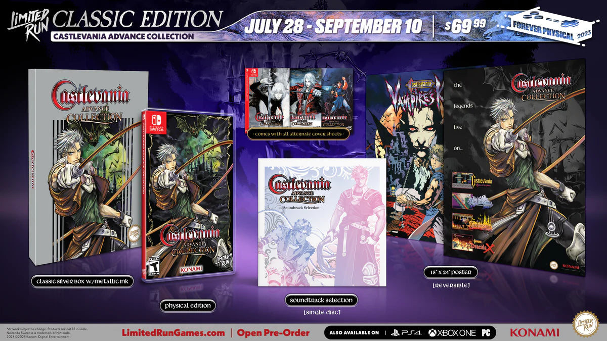 Switch #198 Castlevania Advance Collection - Harmony of Switch #198 Castlevania Advance Collection - Harmony of