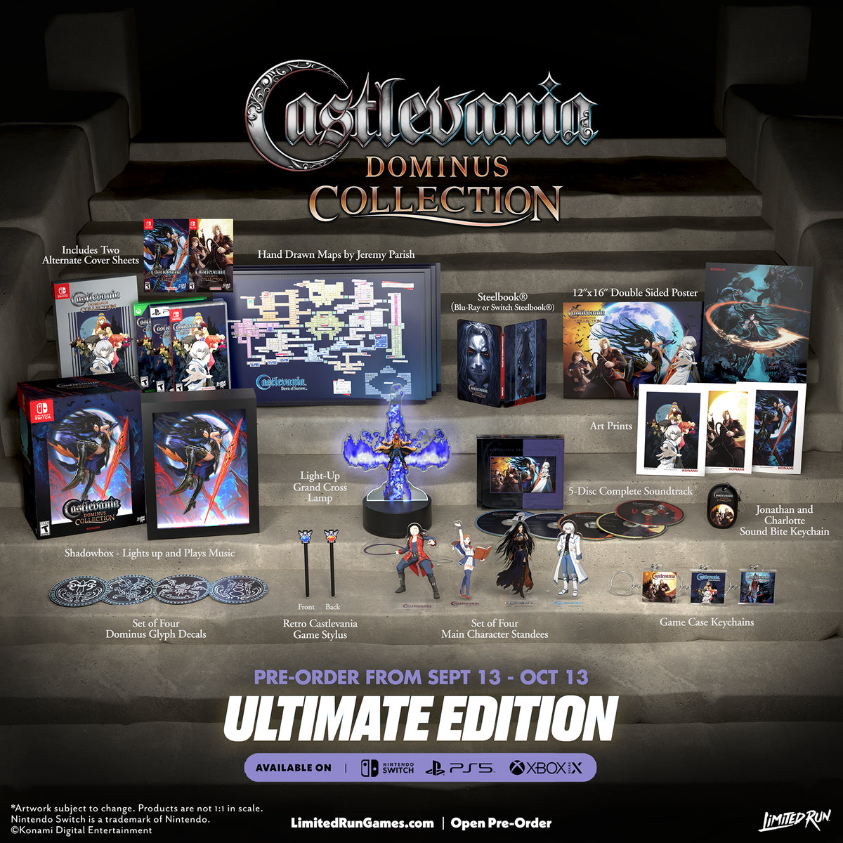 Castlevania Dominus Collection Ultimate Edition - ( Switch, PS5 Castlevania Dominus Collection Ultimate Edition - ( Switch, PS5