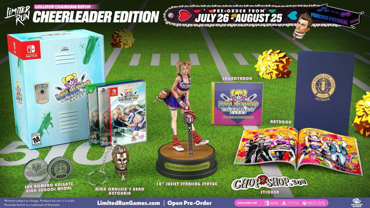 LOLLIPOP CHAINSAW REPOP CHEERLEADER EDITION - LIMITED RUN