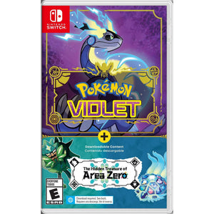 Pokemon Violet and The Hidden Treasure of Area Zero DLC Bundle - Nintendo Switch