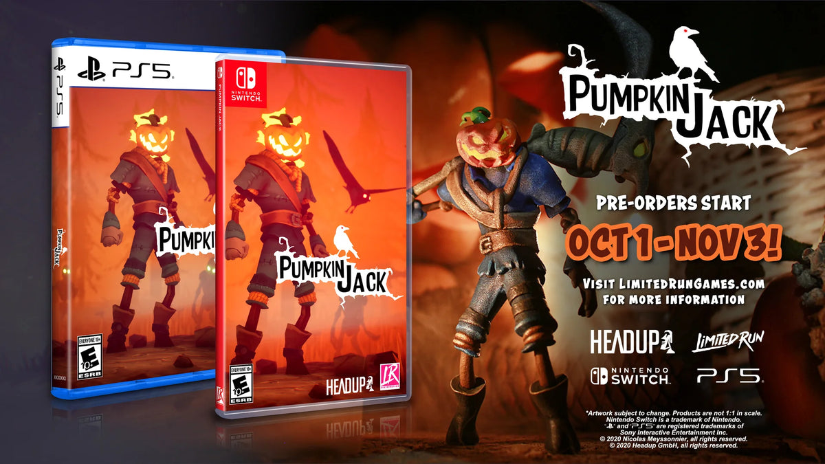 PUMPKIN JACK Nintendo Switch パッケージ版 Pumpkin Jack Standard Edition ( Nintendo Switch & PS5