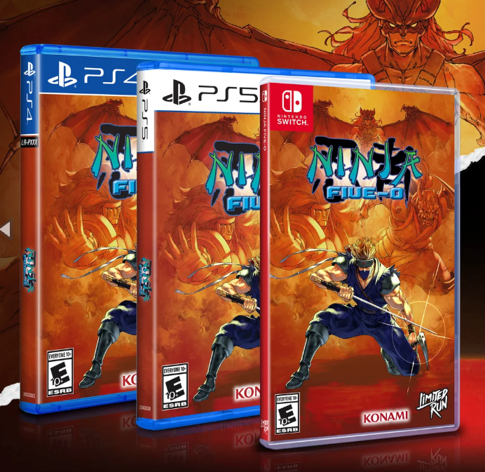 Ninja Five-O ニンジャ ファイブ オー Switch ninja-five-o-limited-run-games