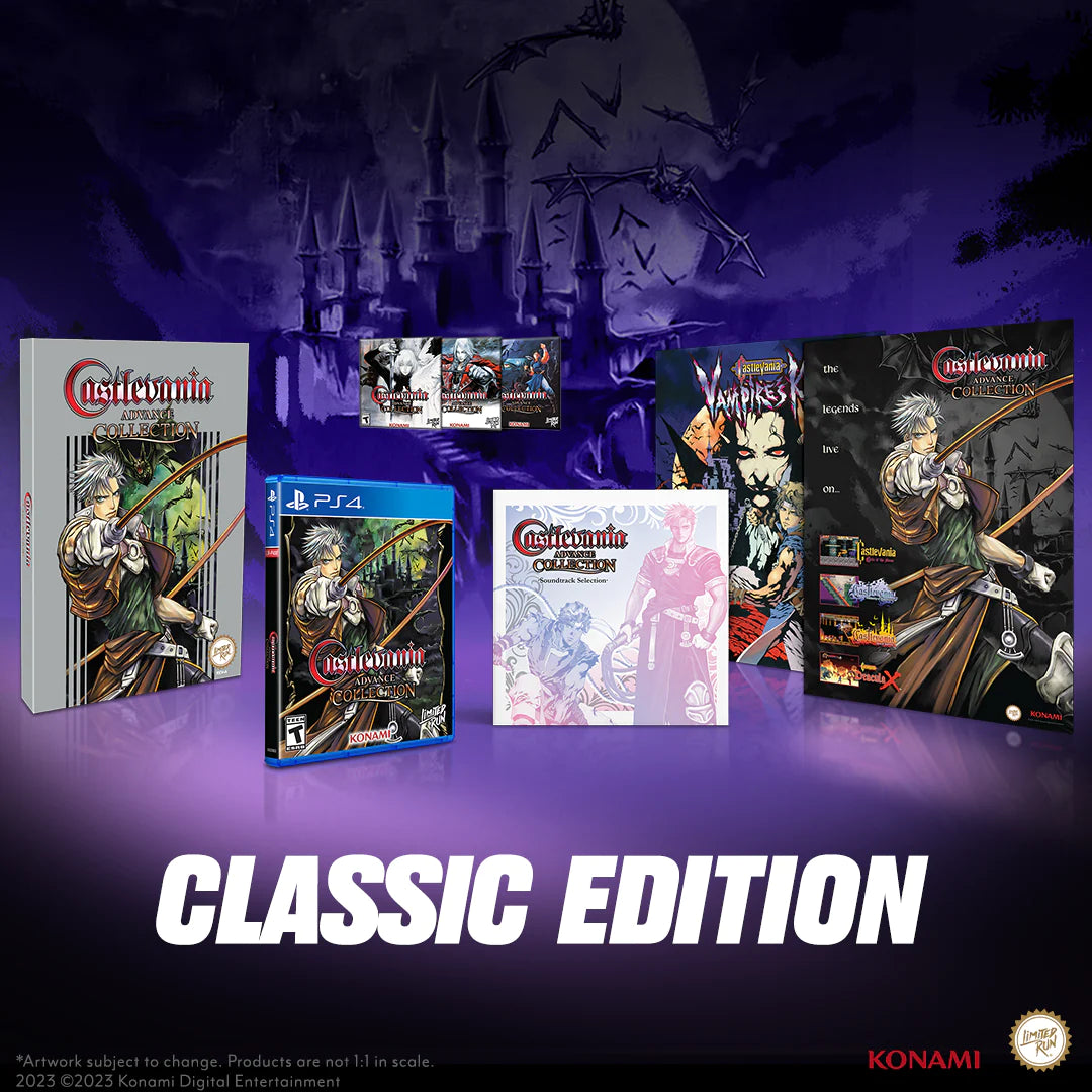 Koop Castlevania Advance Collection - Harmony of Dissonance Cover - PlayStation 4 - Import Koop Castlevania Advance Collection - Harmony of Dissonance Cover - PlayStation 4 - Import