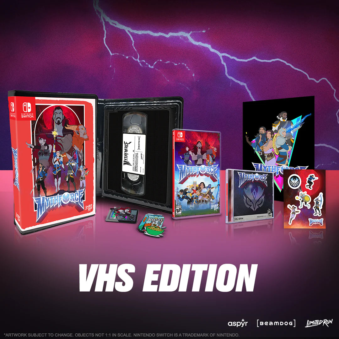 SWITCH LIMITED RUN #211: MYTHFORCE (Standard or VHS edition