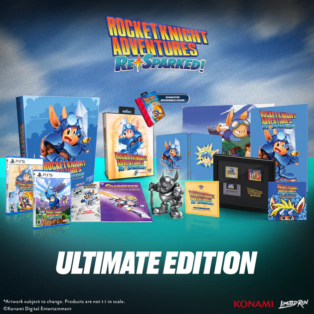 PS5 LIMITED RUN #77: ROCKET KNIGHT ADVENTURES: RE-SPARKED