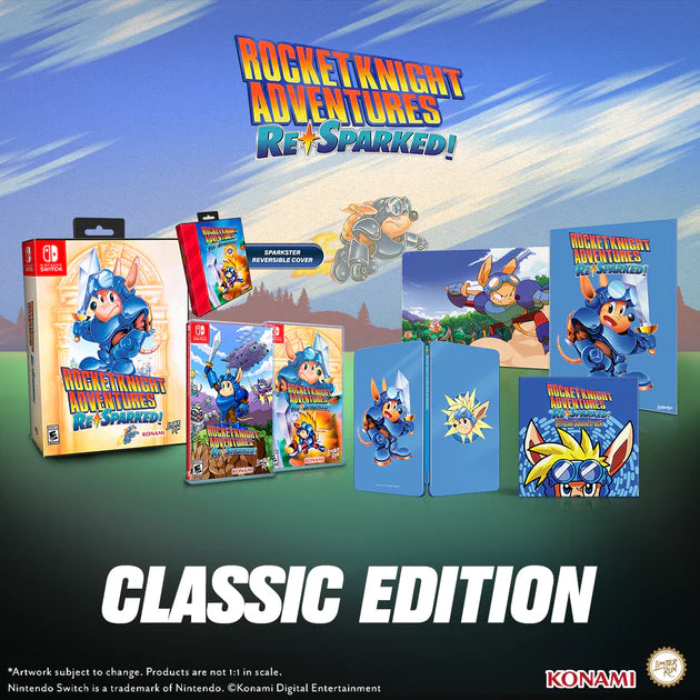 ROCKET KNIGHT ADVENTURES! ニンテンドースイッチ Rocket Knight Adventures: Re-Sparked for Nintendo Switch