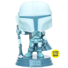 Load image into Gallery viewer, Star Wars: The Mandalorian Hologram Glow-in-the-Dark Pop! Vinyl Figure - Entertainment Earth Exclusive
