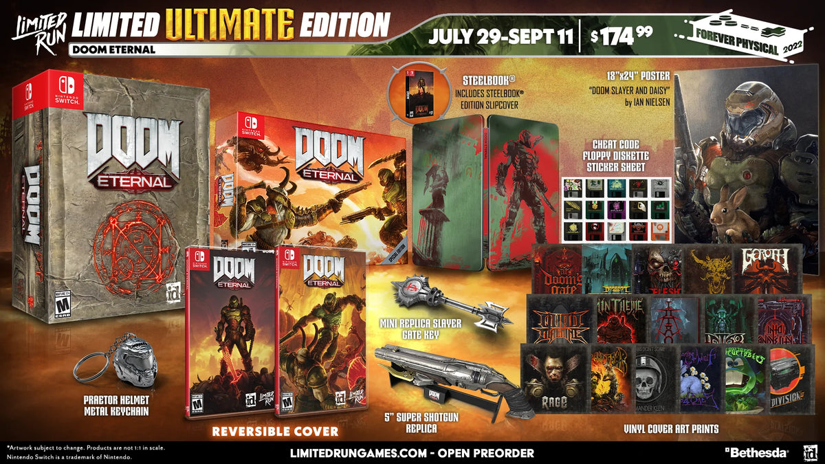 SWITCH LIMITED RUN #154: DOOM ETERNAL ULTIMATE EDITION – Cybertron