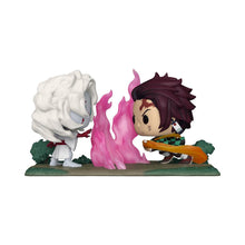 Load image into Gallery viewer, Demon Slayer: Kimetsu no Yaiba Tanjiro VS. Rui 4.25-in Vinyl Figure Funko POP! Moment