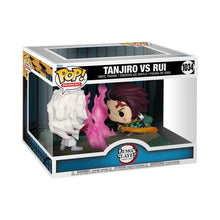 Load image into Gallery viewer, Demon Slayer: Kimetsu no Yaiba Tanjiro VS. Rui 4.25-in Vinyl Figure Funko POP! Moment