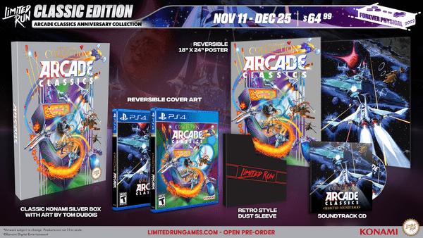 LIMITED RUN #487: ARCADE CLASSICS ANNIVERSARY COLLECTION LIMITED RUN #487: ARCADE CLASSICS ANNIVERSARY COLLECTION