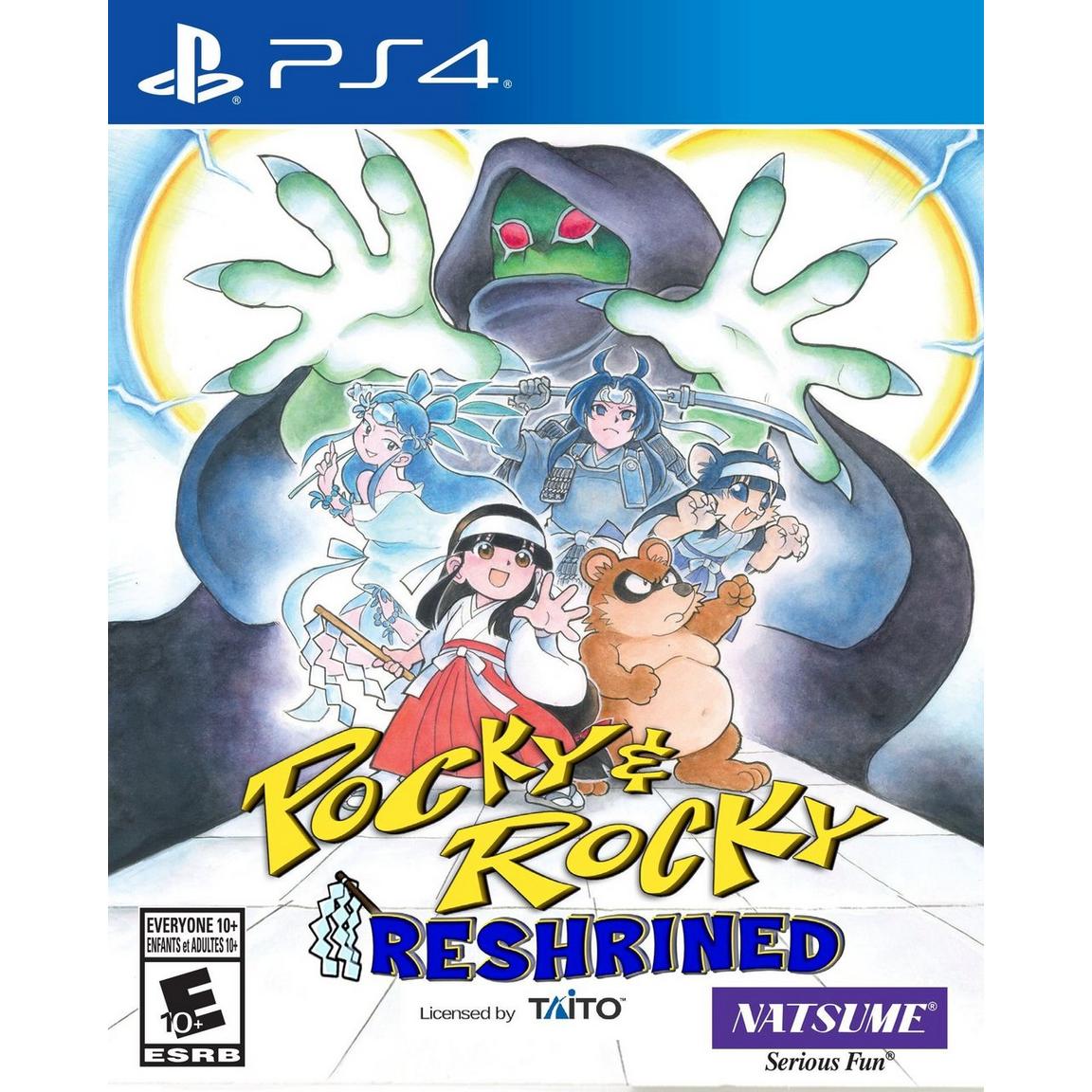 Pocky & Rocky Reshrined Kiki Kaikai PS4 EURO Game in EN FR DE KR JP Neuf/NewSealed Shooting Natsume Pocky & Rocky Reshrined Kiki Kaikai PS4 EURO Game in EN FR DE KR JP Neuf/NewSealed Shooting Natsume