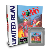 Load image into Gallery viewer, WORMS (Gray or Peach) - Gameboy