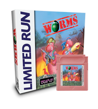 Load image into Gallery viewer, WORMS (Gray or Peach) - Gameboy