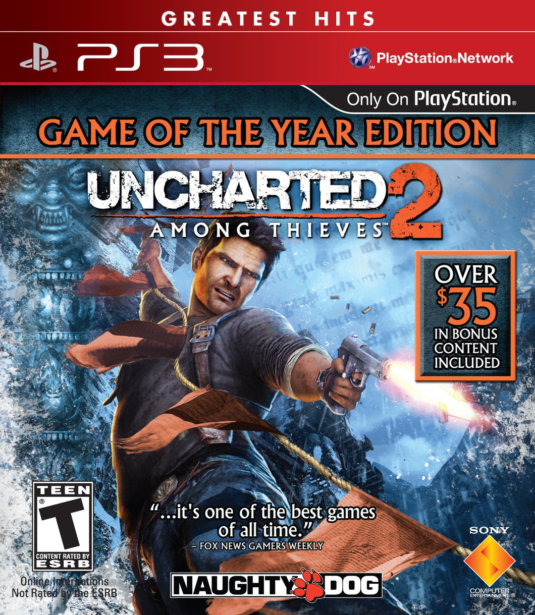 Uncharted 2: game of the year edition - Playstation 3