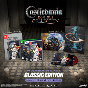 Castlevania Dominus Collection Classic Edition - LIMITED RUN Castlevania Dominus Collection Classic Edition - LIMITED RUN