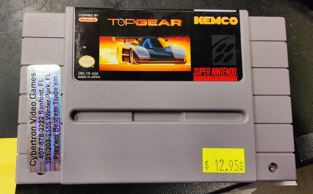 Top Gear - SNES