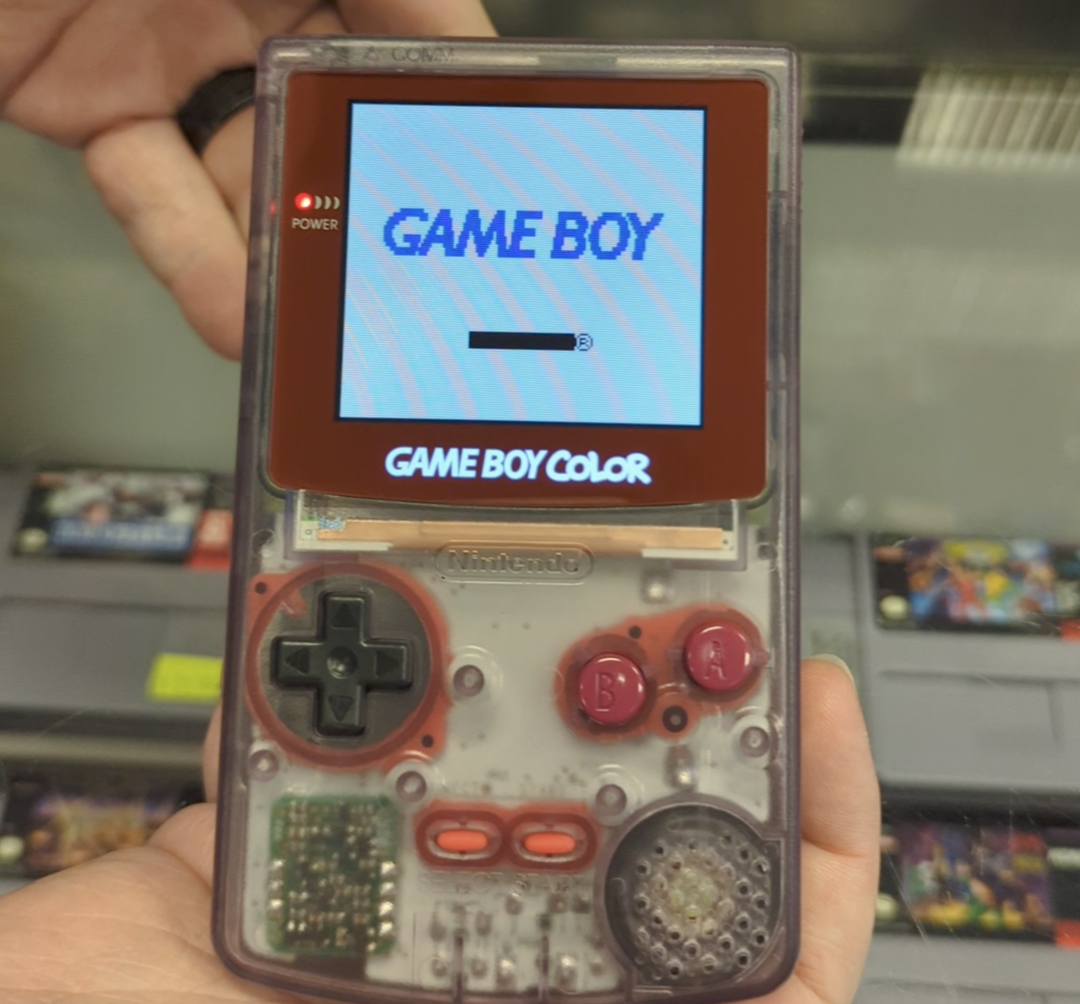Gameboy Color Console Mod – Cybertron Video Games