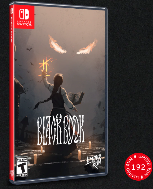 SWITCH LIMITED RUN #192: BLACK BOOK – Cybertron Video Games SWITCH LIMITED RUN #192: BLACK BOOK – Cybertron Video Games