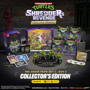 Teenage Mutant Ninja Turtles: Shredder's Revenge Ultimate Edition - Collector's Edition - ( Switch & PS5 )