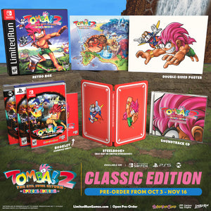 Tomba! 2: The Evil Swine Return Special Edition Classic Edition - ( Switch, PS5)