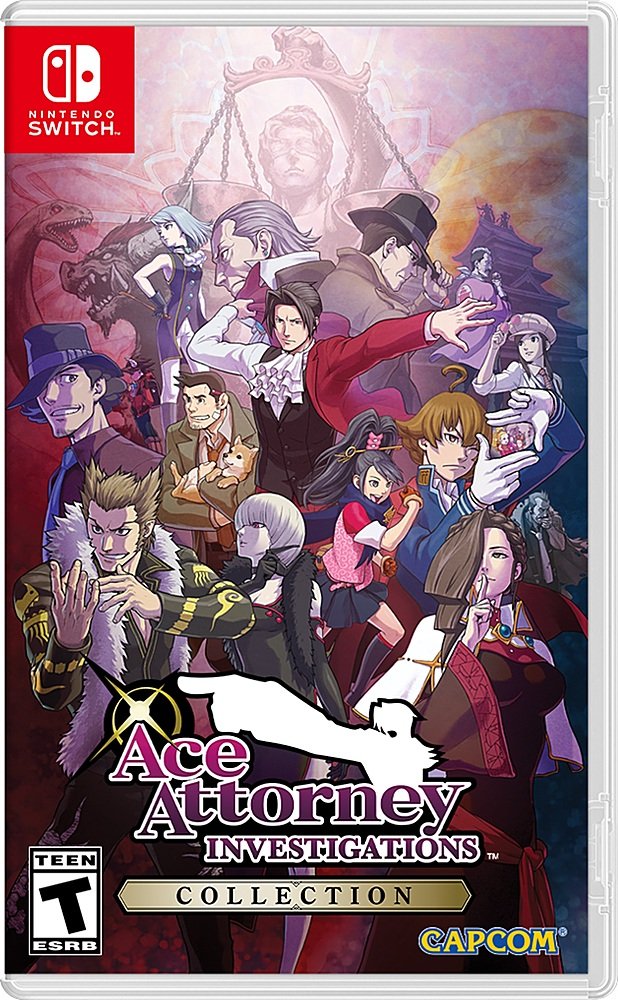 PS4 海外版・欧州版 Ace Attorney Investigations Collection