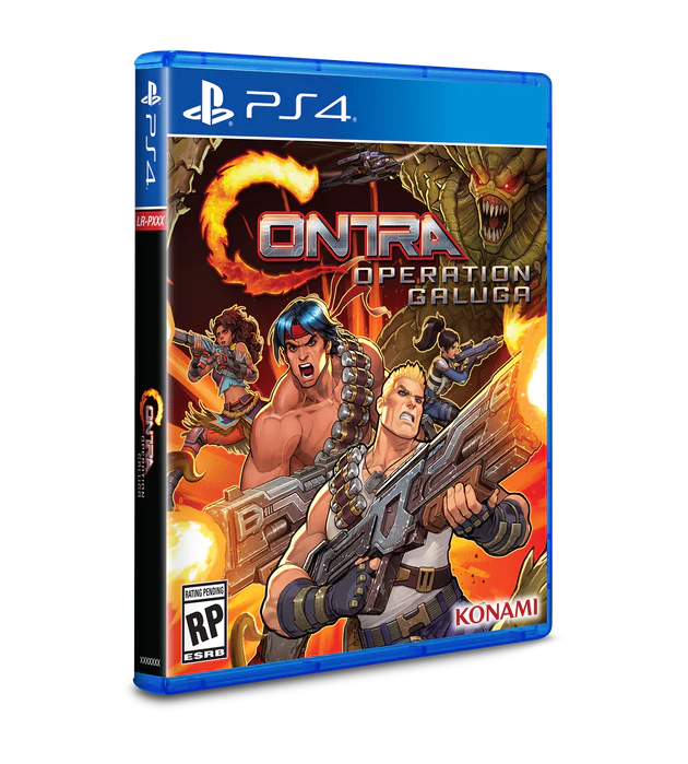 LIMITED RUN #550: CONTRA: OPERATION GALUGA (PS4) – Cybertron Video