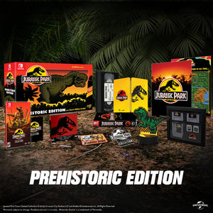 JURASSIC PARK: CLASSIC GAMES COLLECTION PREHISTORIC EDITION JURASSIC PARK: CLASSIC GAMES COLLECTION PREHISTORIC EDITION