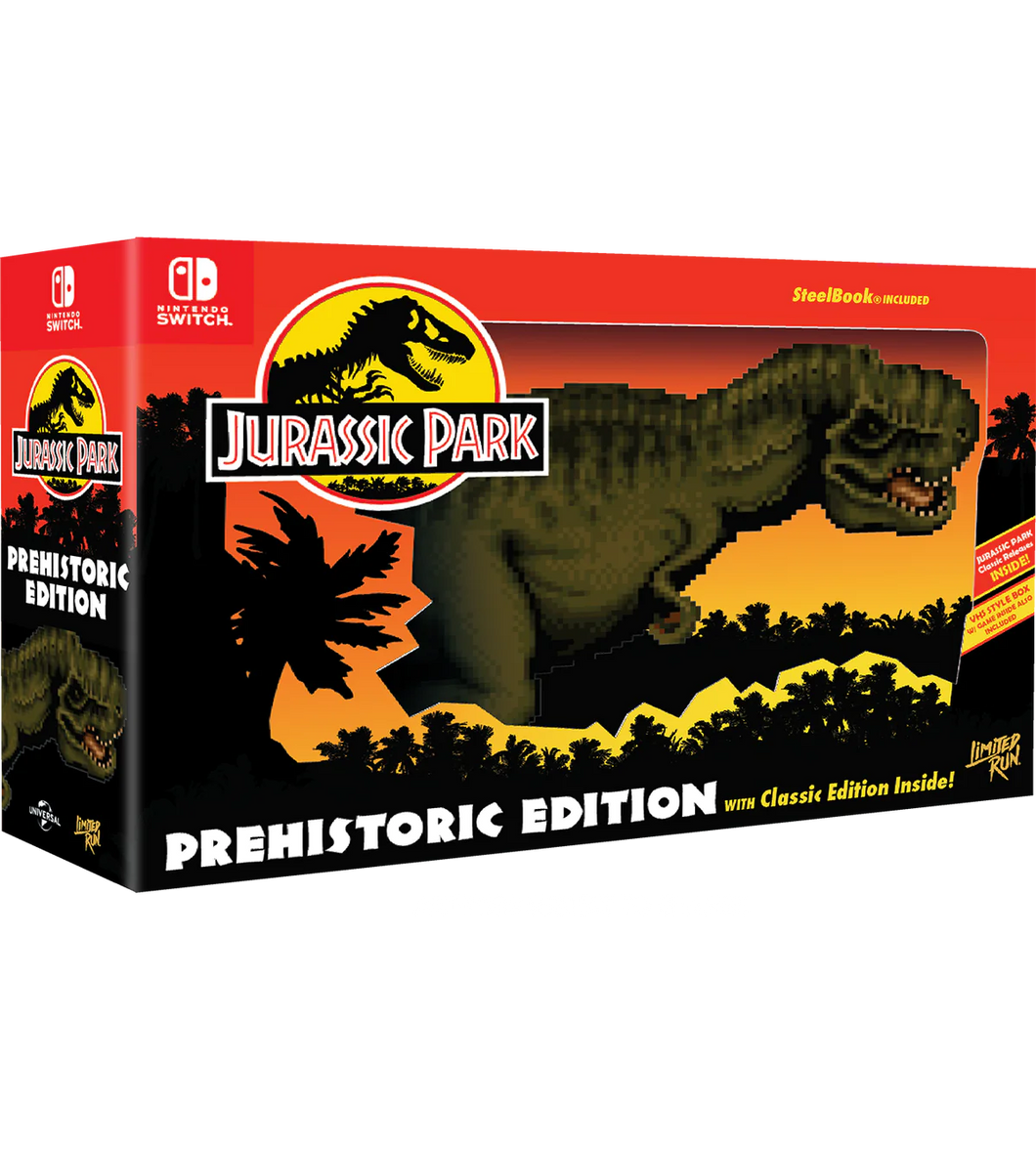 JURASSIC PARK: CLASSIC GAMES COLLECTION PREHISTORIC EDITION 