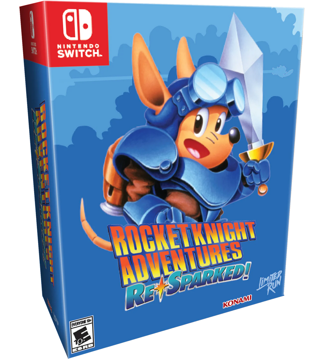 ROCKET KNIGHT ADVENTURES! ニンテンドースイッチ SWITCH LIMITED RUN #209: ROCKET KNIGHT ADVENTURES: RE