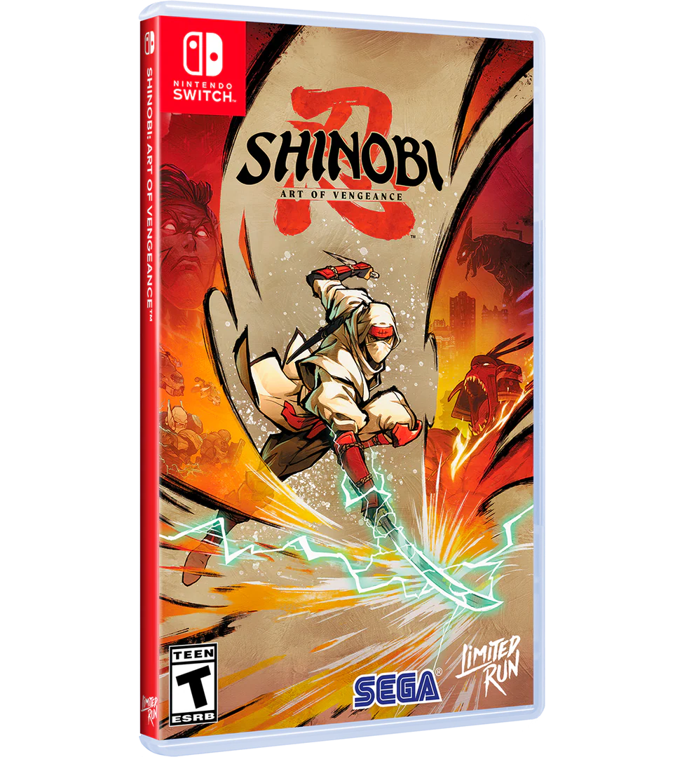 SHINOBI: Art of Vengeance Standard Edition - LIMITED RUN - ( Switch, PS5, Xbox X)