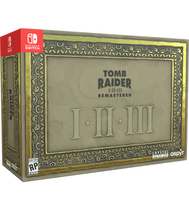 TOMB RAIDER I-III REMASTERED Collectors Edition - (Switch, PS5, Xbox Series X)