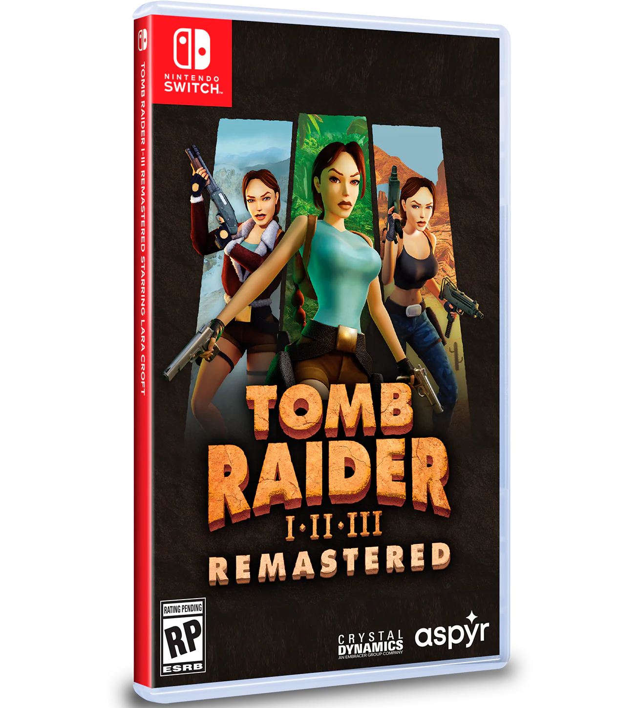 TOMB RAIDER I-III REMASTERED (Switch, PS5, Xbox Series X