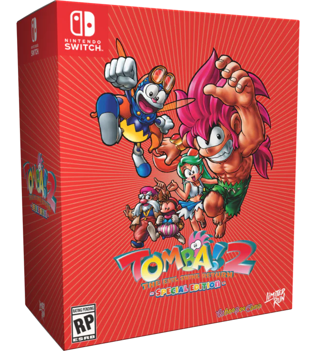 Tomba! 2: The Evil Swine Return Special Edition Whoopee Edition - ( Switch, PS5)