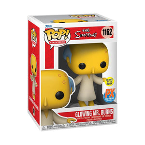 The Simpsons- Mr. Burns (Glowing) PX Previews Exclusive Pop! Vinyl Figure