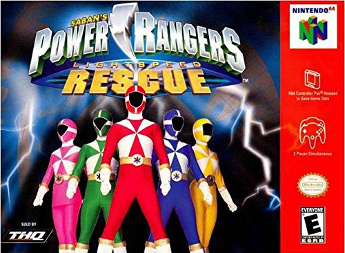 Power Rangers Lightspeed Rescue - N64