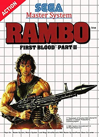 Rambo First Blood Part II - Sega Master System