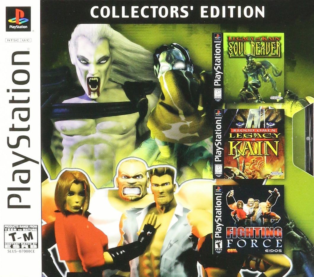 Collector's Edition Legacy of Kain and Fighting Force - PS1