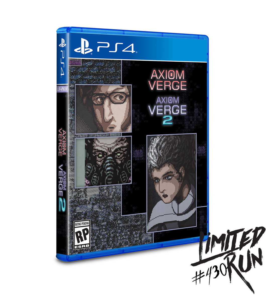 Limited Run #430: Axiom Verge 1 & 2 Double Pack (PS4)