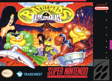 Battletoads in Battlemaniacs - SNES