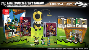 Limited Run #105: Bug Fables: The Everlasting Sapling Collector's Edition - Switch