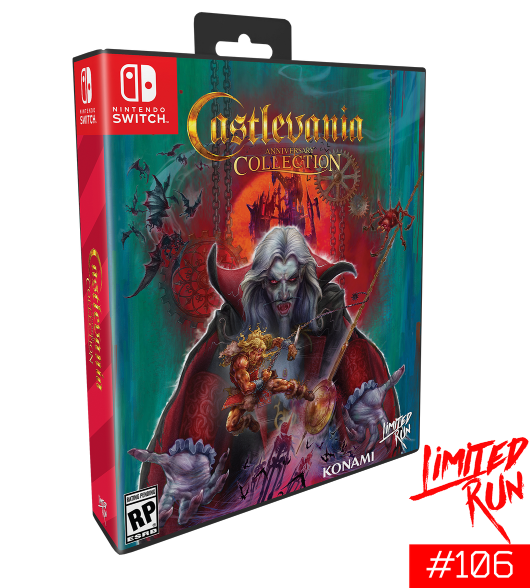 Limited Run #106: Castlevania Anniversary Collection Bloodlines Edition - Switch