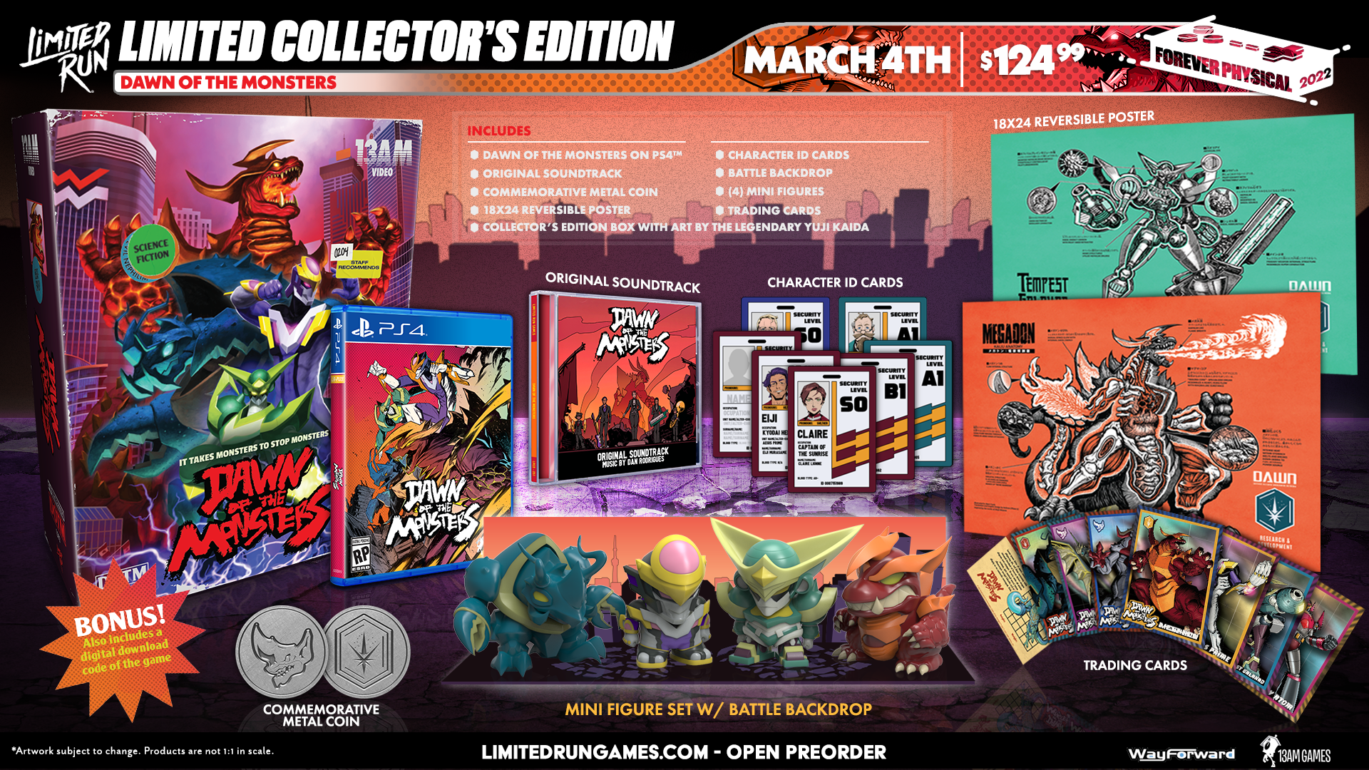 LIMITED RUN #448: DAWN OF THE MONSTERS COLLECTOR