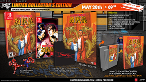 Double Dragon IV Classic Edition Limited Run #107 - Switch