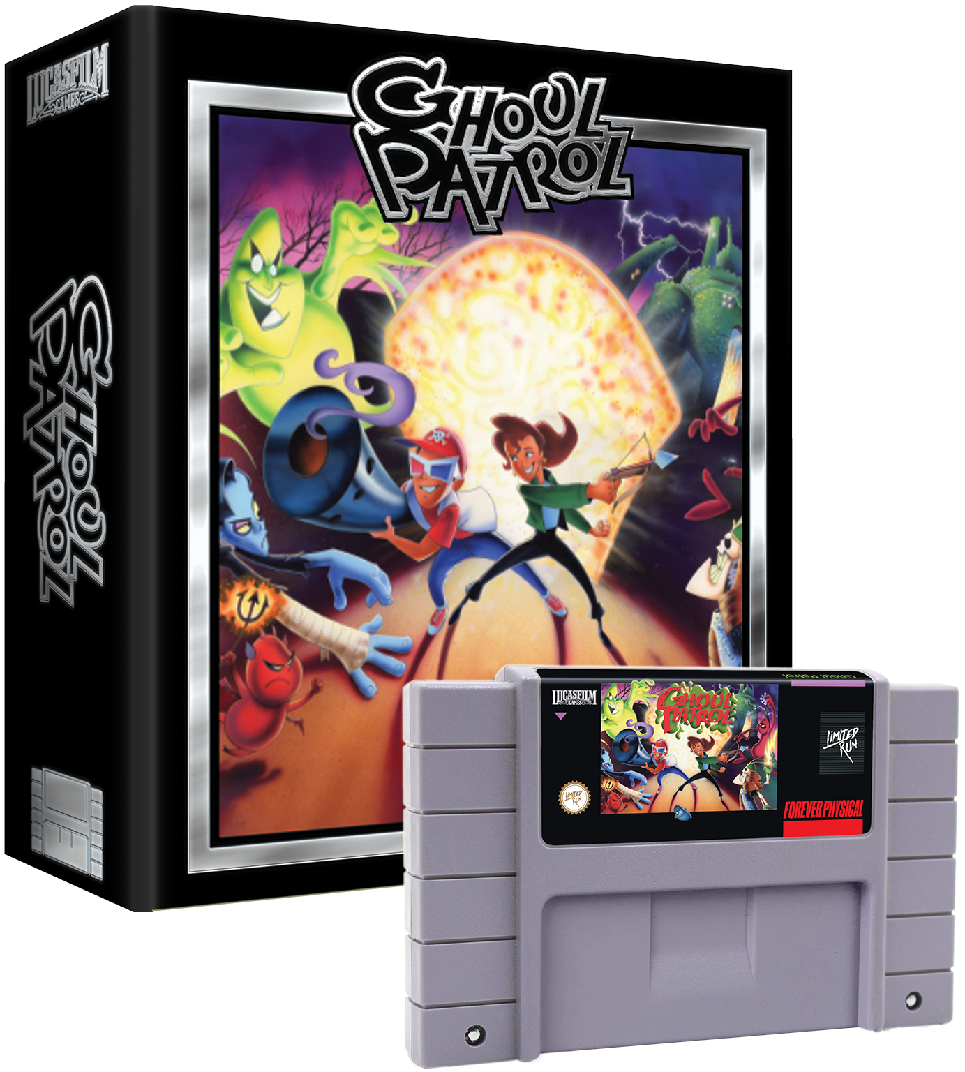 スーパーファミコン - Ghoul Patrol グールパトロール SNES スーパーファミコン 🎮 Ghoul Patrol (Super Nintendo) Complete Gameplay - YouTube