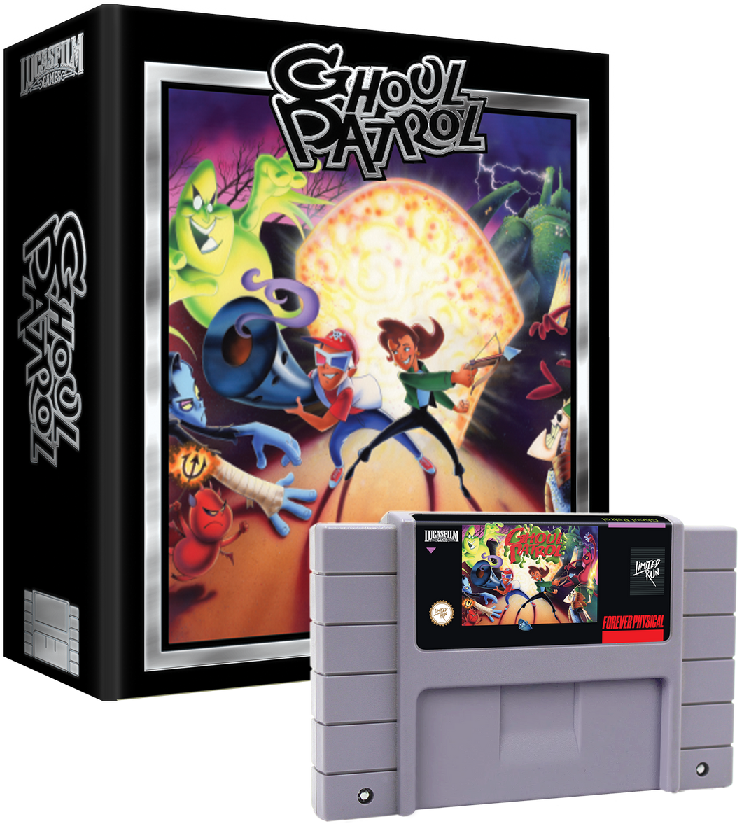 Ghoul Patrol Premium Edition (Grey or Red)  - SNES