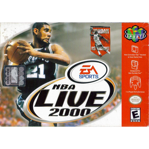 NBA live 2000 - N64