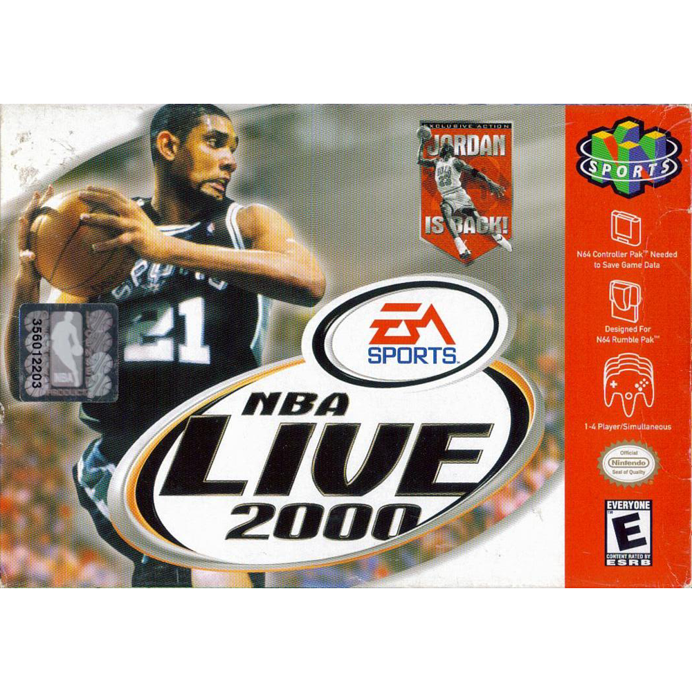 NBA live 2000 - N64