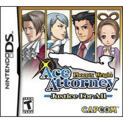 Phoenix Wright Ace Attorney Justice for All - DS